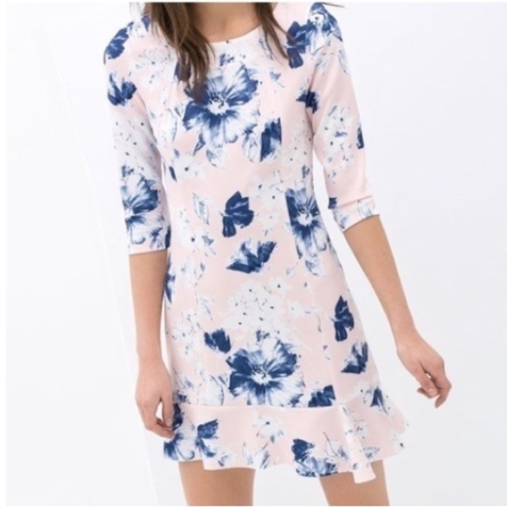 Zara flower dress NWOT